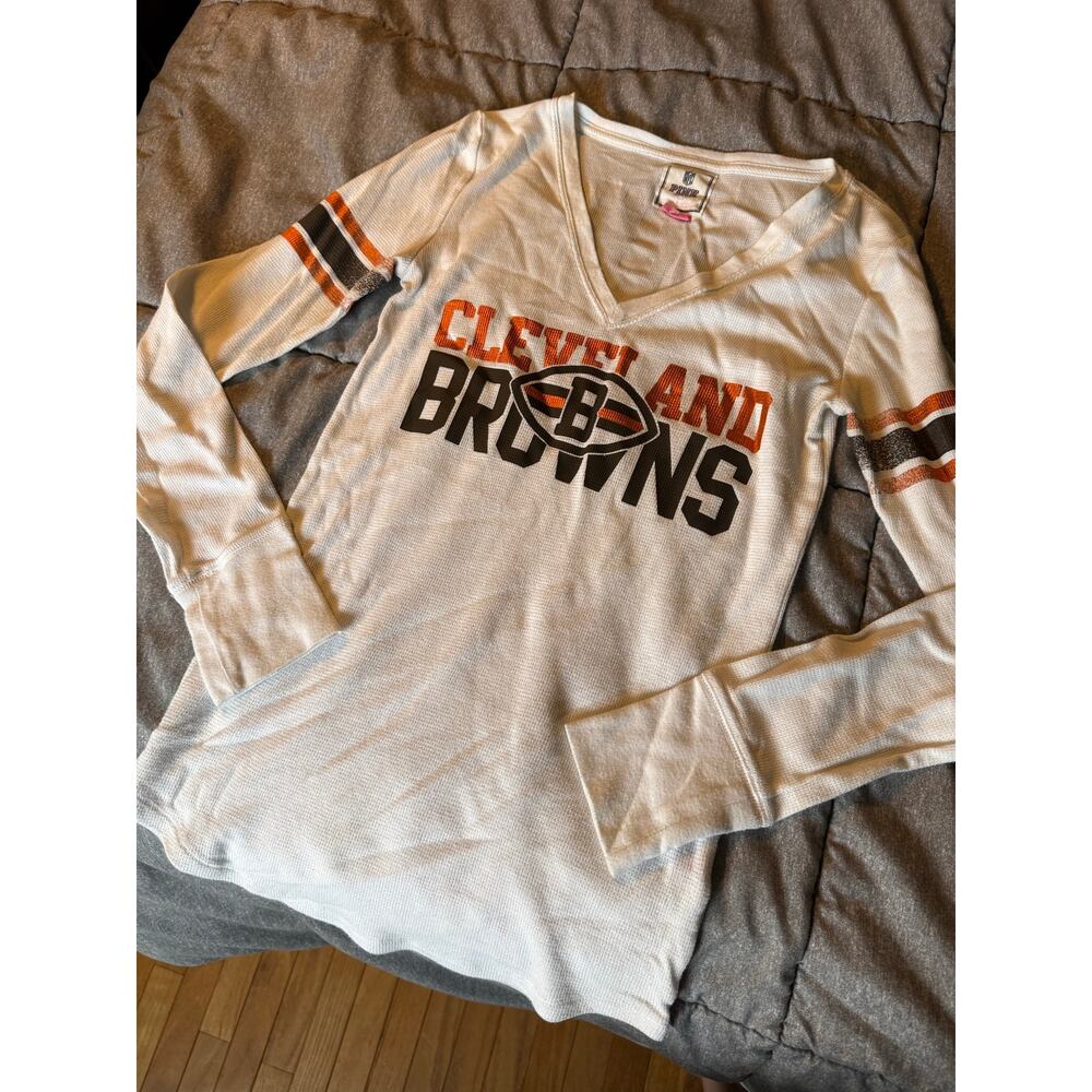 Victoria’s Secret Pink NFL Cleveland Browns Long Sleeve